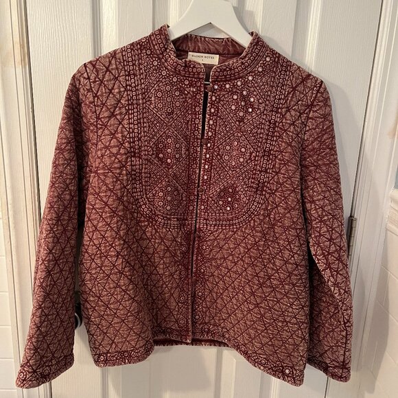 Maison Hotel Camilla Jacket - Amritsar Sangria - Picture 1 of 4